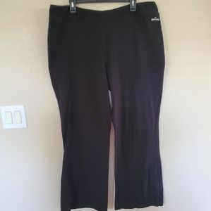 Black 3X Spalding workout/yoga pants